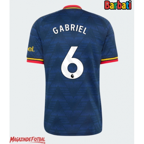 Arsenal Gabriel Magalhaes #6 Tricou Fotbal Replică 2026-27 Barbati Deplasare Arsenal Gabriel Magalhaes #6 Tricou Fotbal Replică 2026-27 Barbati Deplasare